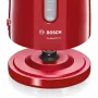 Bosch TWK3A014 vízforraló, piros, 1,7 liter, 2400 w