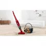 Bosch BBHF214R akkumulátoros kézi porszívó, piros, allfloor kefe, easy clean, 14,4 v li-ion