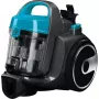 Bosch BGS05X240 porzsák nélküli porszívó, türkizkék, mini airturbo szívófej, pureair szűrő, aircycle, hispin motor, 2 az 1-ben tartozék