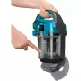 Bosch BGS05X240 porzsák nélküli porszívó, türkizkék, mini airturbo szívófej, pureair szűrő, aircycle, hispin motor, 2 az 1-ben tartozék