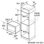 BFL634GS1 Beépítési méretrajz