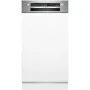 Bosch SPI2HKS58E beépíthető mosogatógép, 45 cm, kezelőpaneles, 9 teríték, homeconnect, expressz program, variospeed, 46 db(a)