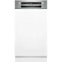 Bosch SPI4HMS49E beépíthető mosogatógép, 45 cm, kezelőpaneles, 10 teríték, homeconnect, variodrawer, expressz program, variospeed, 44 db(a)