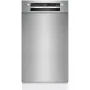 Bosch SPU2HMS42E keskeny mosogatógép, aláépíthető kivitel, nemesacél, 10 teríték, 46 db(a), homeconnect, variodrawer, variospeed