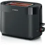 Bosch TAT2M123 kenyérpirító, fekete, kiolvasztás, melegítés, 950 w