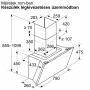 DWK81AN60 Beépítési méretrajz