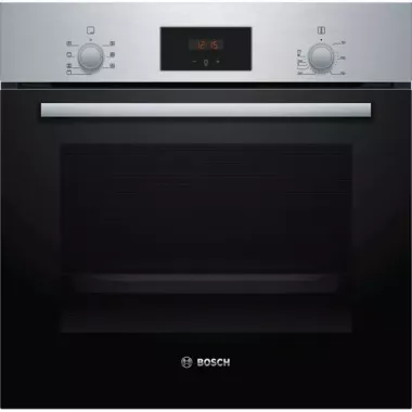 Bosch HBF133BR0 beépíthető sütő, nemesacél, 5 sütőfunkció, ecoclean hátfal, gyorsfelfűtés, 66 liter