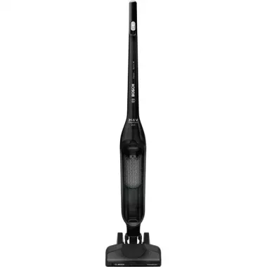 Bosch BBH32101 akkumulátoros kézi porszívó, fekete, robustair rendszer, allfloor brush forgókefe, easyclean rendszer, 21.6 v li-ion