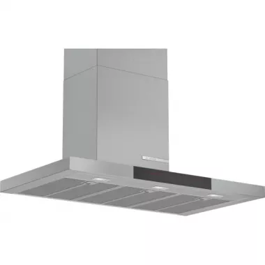 Bosch DWB98JQ50 fali kürtős páraelszívó, 90 cm, nemesacél, 3+2 fokozatú érintővezérlés, perfectair, ecosilence drive, led világítás