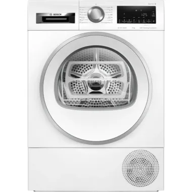 Bosch WQG245C0BY hőszivattyús szárítógép 9 kg, a+++, touchcontrol kijelző, öntisztító kondenzátor, autodry, sensitivedrying, iron assist