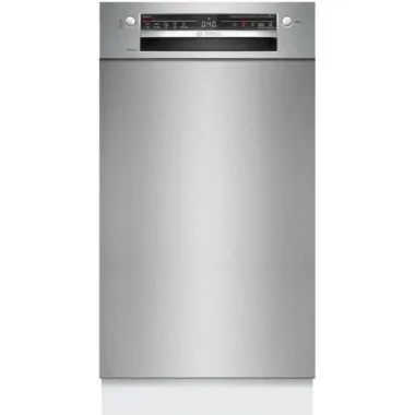 Bosch SPU2HMS42E keskeny mosogatógép, aláépíthető kivitel, nemesacél, 10 teríték, 46 db(a), homeconnect, variodrawer, variospeed