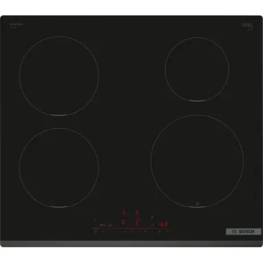 Bosch PIE631HC1E beépíthető indukciós főzőlap, 60cm, directselect, perfectfry plus, timer, quickstart, 7.4 kw, 2 fázisra köthető