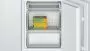 Bosch KIV86VSE0 beépíthető kombinált hűtőszekrény, 177,5 cm, 183 l/84 l, lowfrost, elektronikus vezérlés, airflow, vitafresh, gyorsfagyasztás