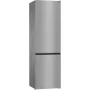 Gorenje NRK6202ES4 alulfagyasztós kombinált hűtőszekrény, szürke, nofrost, 200 cm, 235/96 l, ionair + multiflow, adapttech, fastfreeze