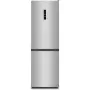 Gorenje NRK6192AS4 alulfagyasztós kombinált hűtőszekrény, szürke, nofrost, 186 cm, 207/97 l, multiflow, fastfreeze, freshzone, crispzone