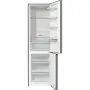 Gorenje NRK6202AXL4 alulfagyasztós kombinált hűtőszekrény, ezüst metál, nofrost, 200 cm, 235/96 l, ionair + multiflow