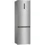 Gorenje NRK6202AXL4 alulfagyasztós kombinált hűtőszekrény, ezüst metál, nofrost, 200 cm, 235/96 l, ionair + multiflow