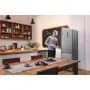 Gorenje NRK6202AXL4 alulfagyasztós kombinált hűtőszekrény, ezüst metál, nofrost, 200 cm, 235/96 l, ionair + multiflow