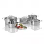 Gorenje CW09ES edénykészlet, 5 db edény + 4 fedő, indukciós főzőlaphoz is alkalmas