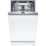 Bosch SPV6EMX05E beépíthető mosogatógép, 45 cm, 10 teríték, homeconnect, variodrawer, efficientdry, timelight, aquastop, 44 db(a)
