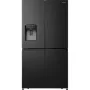 Hisense RQ760N4SBFE MultiDoor hűtőszekrény, fekete, nofrost, multi air flow, víz- és jégadagoló, wi-fi, 178.5  cm, 352/232 l