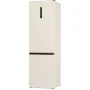 Gorenje NRK6202AC4 alulfagyasztós kombinált hűtőszekrény, bézs, nofrost, 200 cm, 235/96 l, ionair + multiflow, adapttech, fastfreeze