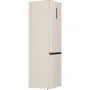 Gorenje NRK6202AC4 alulfagyasztós kombinált hűtőszekrény, bézs, nofrost, 200 cm, 235/96 l, ionair + multiflow, adapttech, fastfreeze