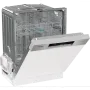 Gorenje GI642E90X beépíthető mosogatógép, 60 cm, kezelőpaneles, 13 teríték, 6 program, normál kosár, intenzív program, 47 db(a)