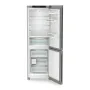 Liebherr KGBNsf 52Vc23 alulfagyasztós kombinált hűtőszekrény, ezüst, 185,5 cm, nofrost, duocooling, érintővezérlés, powercooling, biofresh, easytwist-ice , led