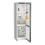 Liebherr KGNsd 57Vc03  alulfagyasztós kombinált hűtőszekrény, ezüst, 201,5 cm, nofrost, duocooling, érintővezérlés, powercooling, easyfresh, led