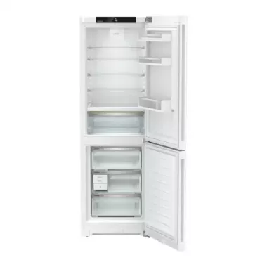 Liebherr CBNd 5223 alulfagyasztós kombinált hűtőszekrény, fehér, 185,5cm, nofrost, duocooling, érintővezérlés, easytwist-ice, biofresh, freshair szűrő, led