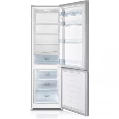 Gorenje RK418DPS4 alulfagyasztós kombinált hűtőszekrény, szürke, 180 cm, 198/71 l, crispzone rekesz