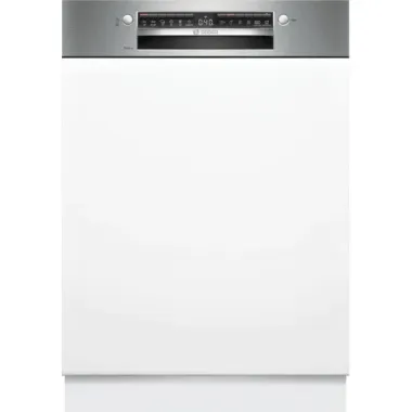 Bosch SMI4HVS00E beépíthető mosogatógép, 60 cm, kezelőpaneles, 13 teríték, homeconnect, 6 program, evőeszköztartó polc, 46 db(a)