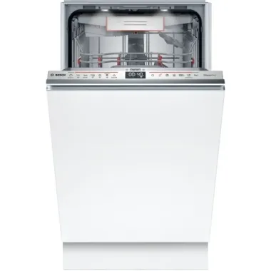 Bosch SPV6EMX05E beépíthető mosogatógép, 45 cm, 10 teríték, homeconnect, variodrawer, efficientdry, timelight, aquastop, 44 db(a)