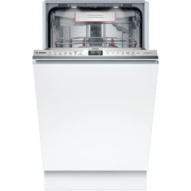 Bosch SPV6YMX08E beépíthető mosogatógép, 45 cm, 10 teríték, homeconnect, variodrawer, perfectdry, timelight, aquastop, 43 db(a)