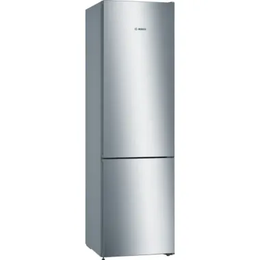 Bosch KGN392LDC alulfagyasztós kombinált hűtőszekrény, szálcsiszolt acél színű, 203 cm, 279/89 l, nofrost, vitafresh, multi airflow, 60 cm széles