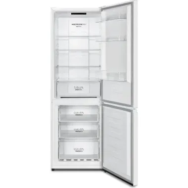 Gorenje NRK6182PW4 alulfagyasztós kombinált hűtőszekrény, fehér, nofrost, 178,5 cm, 207/85 l, multiflow, fastfreeze gyorsfagyasztás